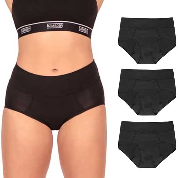 Amazon Best Underwear - Bambody Absorbent Panties